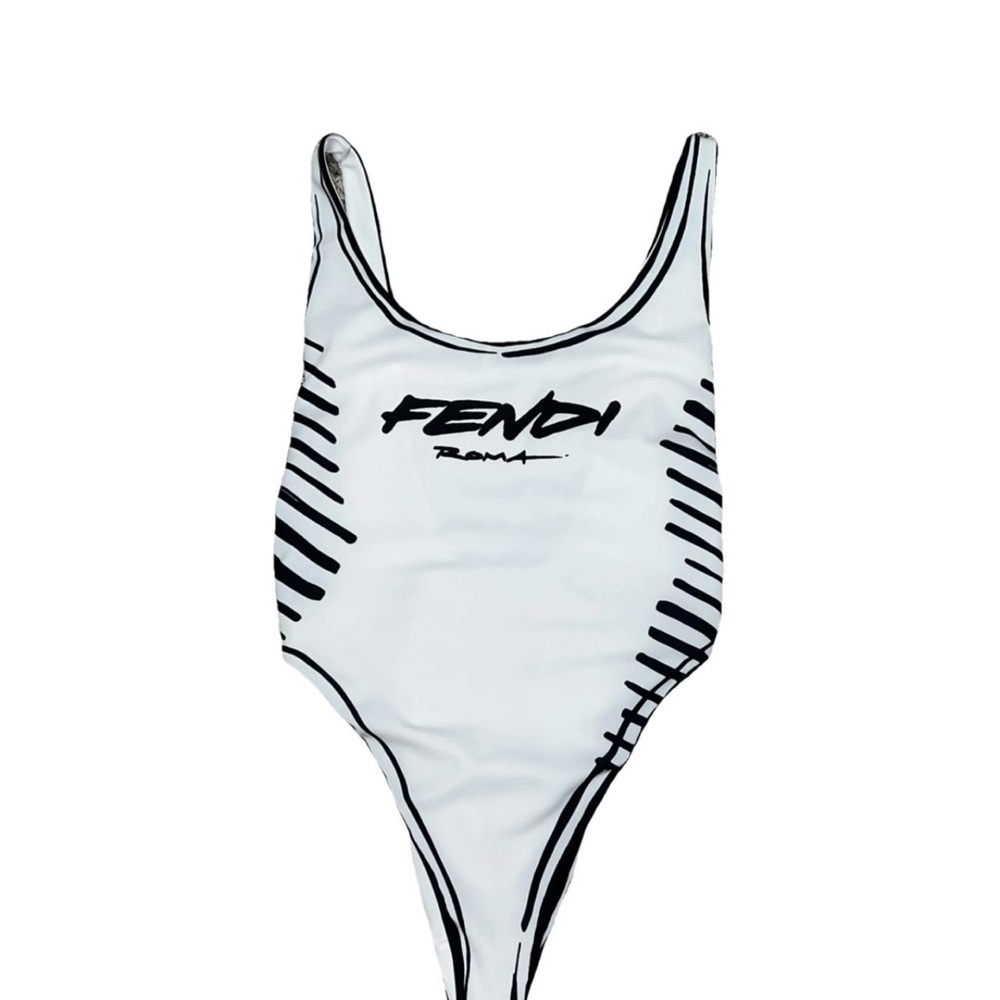 Fendi Roma One-Piece Swimsuit